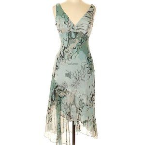 To the Max Silk Asymmetrical Dress Y2K